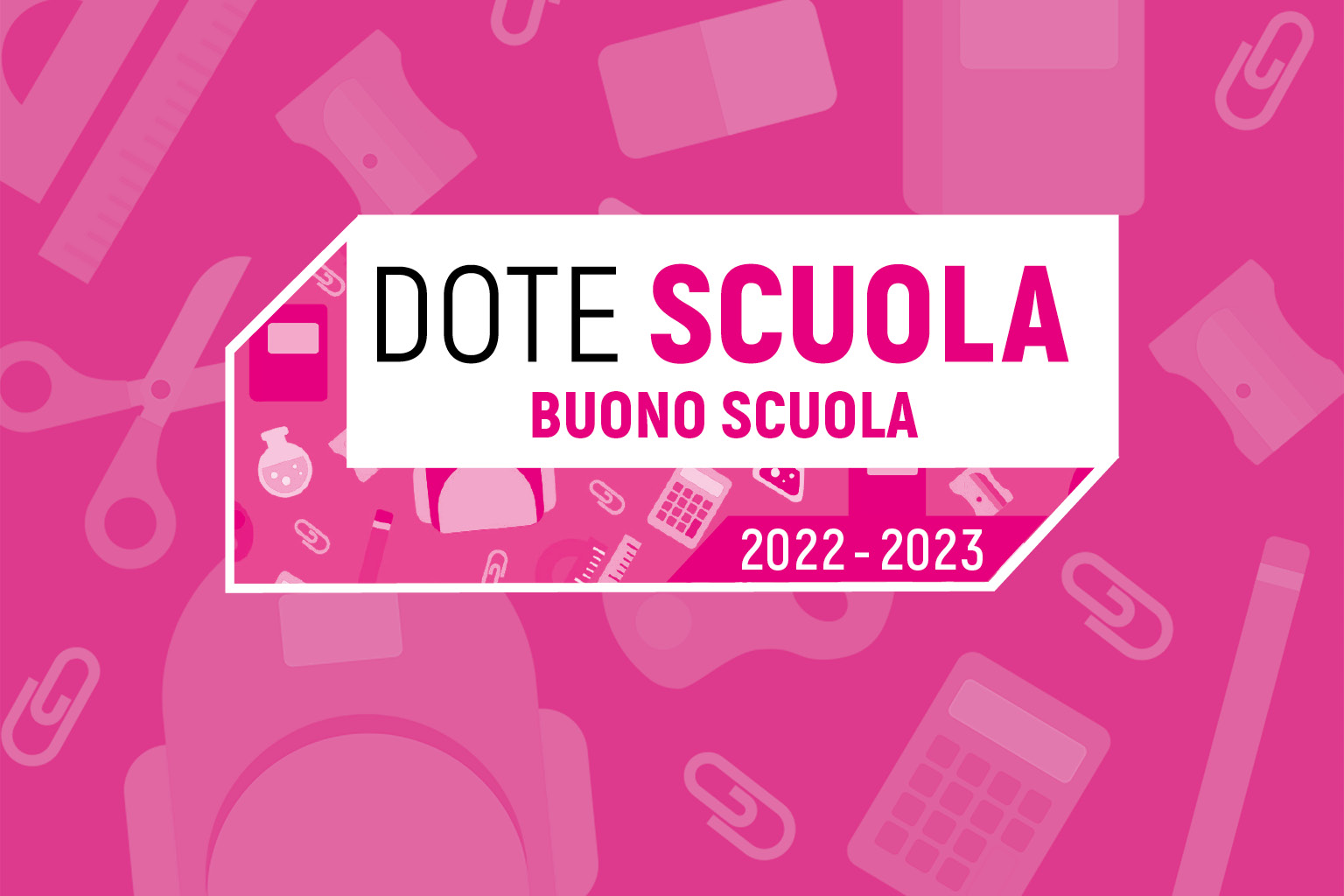 dote scuola buono scuola 2022.2023